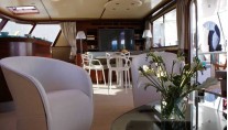 Catamaran ROSE OF JERICHO -  Salon during the day